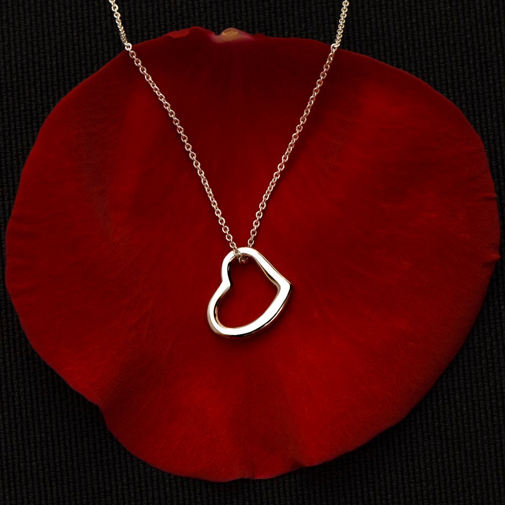 Gold Delicate Heart Necklace