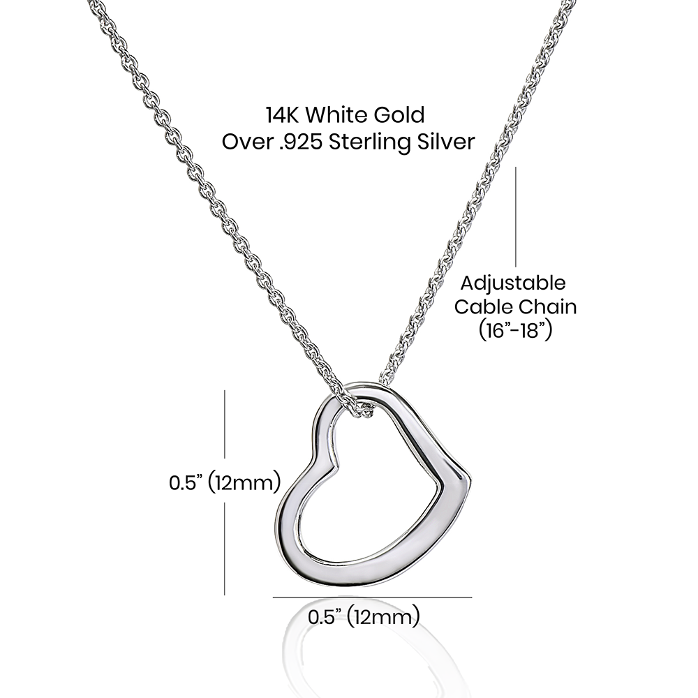 Gold Delicate Heart Necklace