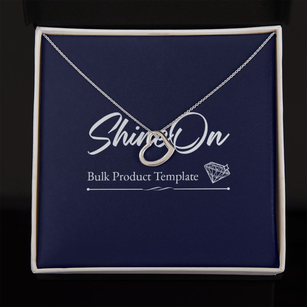 Gold Delicate Heart Necklace