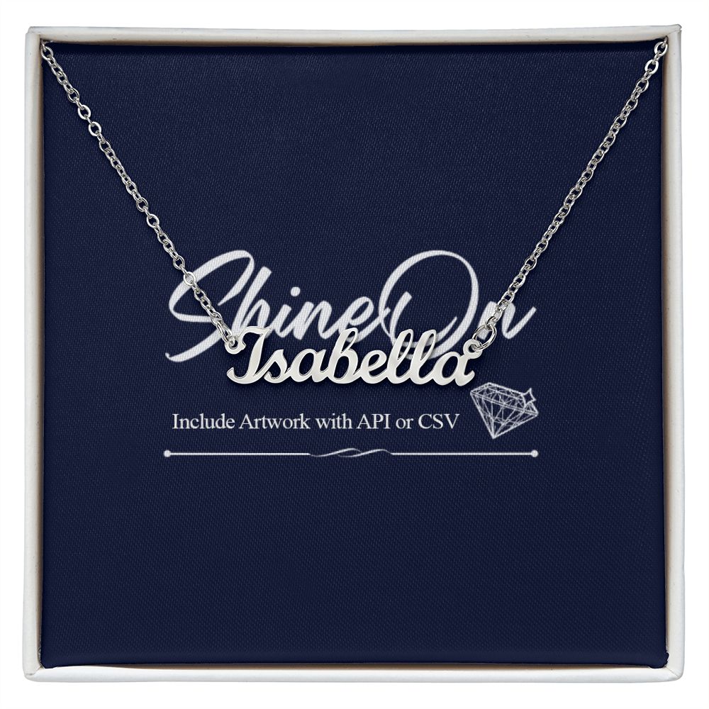 CUSTOM NAME NECKLACE