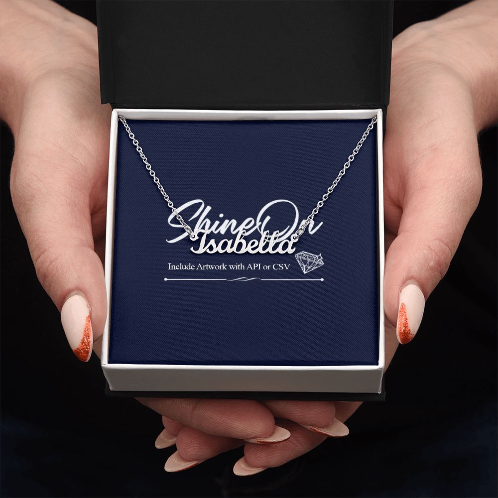 CUSTOM NAME NECKLACE