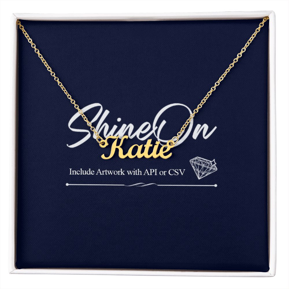 CUSTOM NAME NECKLACE