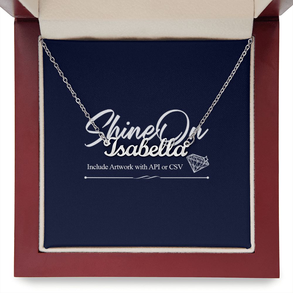 CUSTOM NAME NECKLACE