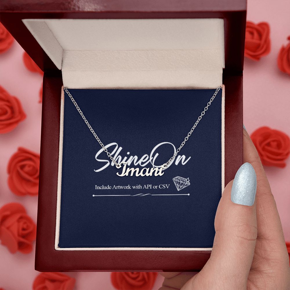 CUSTOM NAME NECKLACE